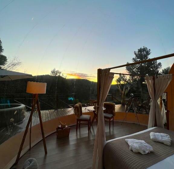 带大床的套房, Zion Bubble Glamping