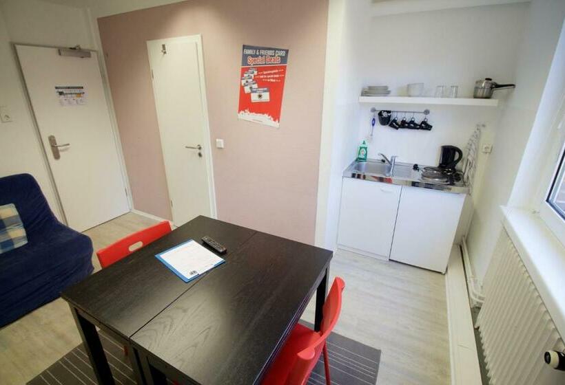 غرفة عائلية, Flensbed Hotel & Hostel