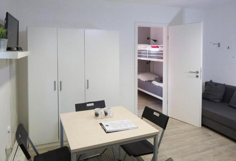 غرفة عائلية, Flensbed Hotel & Hostel