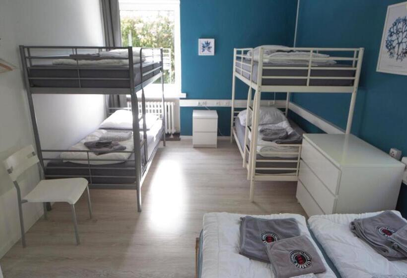带共用浴室的标准房间, Flensbed Hotel & Hostel