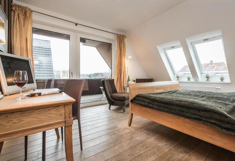 Стандартный Номер Кровать Кинг, Landhaus Sylter Hahn