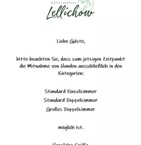 スタンダードシングルルーム, Landhaus Lellichow