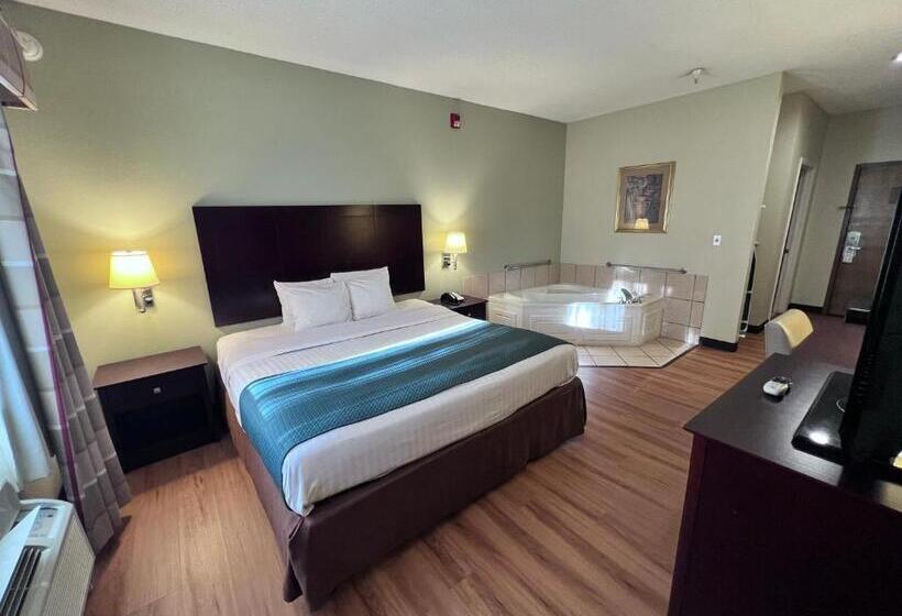 장애인을 위한 킹사이즈 침대 스탠다드 룸, Americas Best Value Inn Wiggins