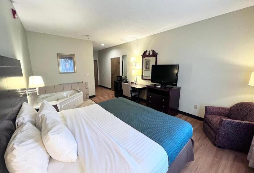 غرفة قياسية سرير كينج لذوى الإحتياجات الخاصة, Americas Best Value Inn Wiggins