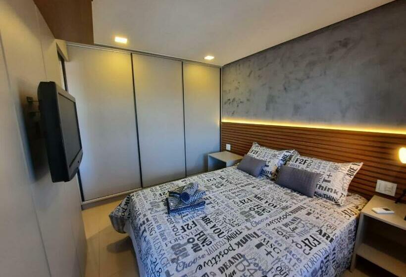 4인용 스탠다드 룸, Lake Side Reformado Lago Paranoá Brasília Df