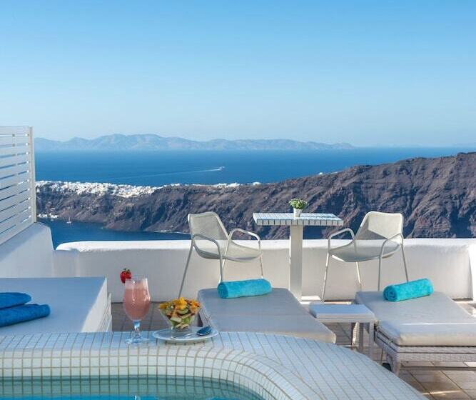 전망이 좋은 디럭스 스위트, White Santorini