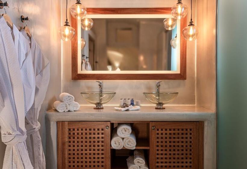 빌라 침실 1개, White Santorini