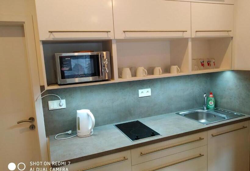 带露台的小型套房, Penzion Relax Martina