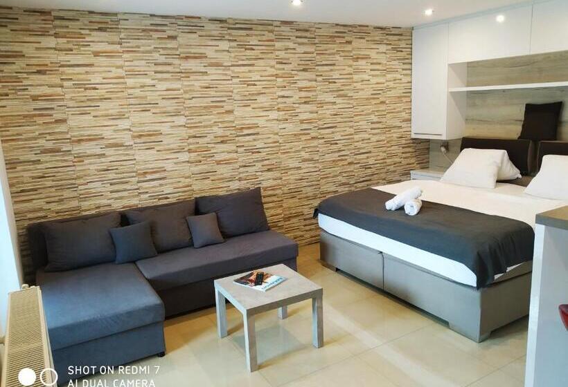 带露台的小型套房, Penzion Relax Martina