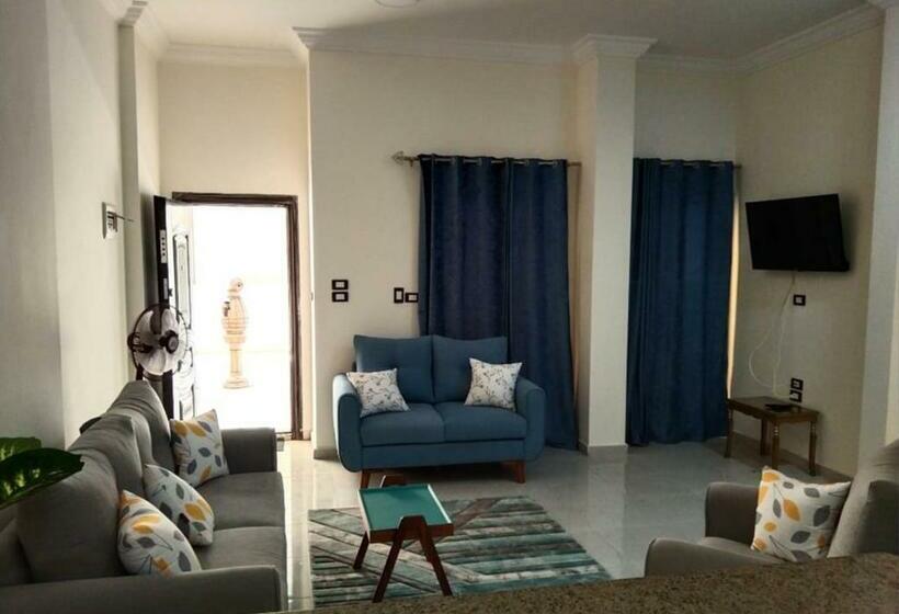 آپارتمان 1 خوابه با تراس, مراحب للاسكان الفندقي   منتجع سيسيليا / Maraheb Group For Hotel Accommodation   Cecelia Resort