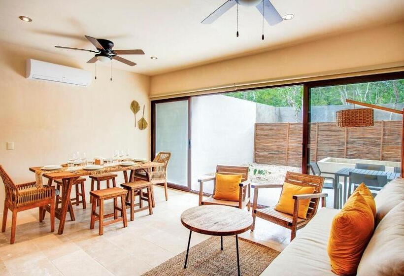 آپارتمان 1 خوابه با تراس, Nature Luxury Selva Norte