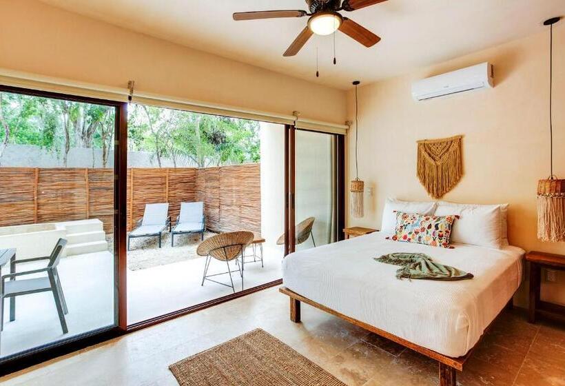 آپارتمان 1 خوابه با تراس, Nature Luxury Selva Norte