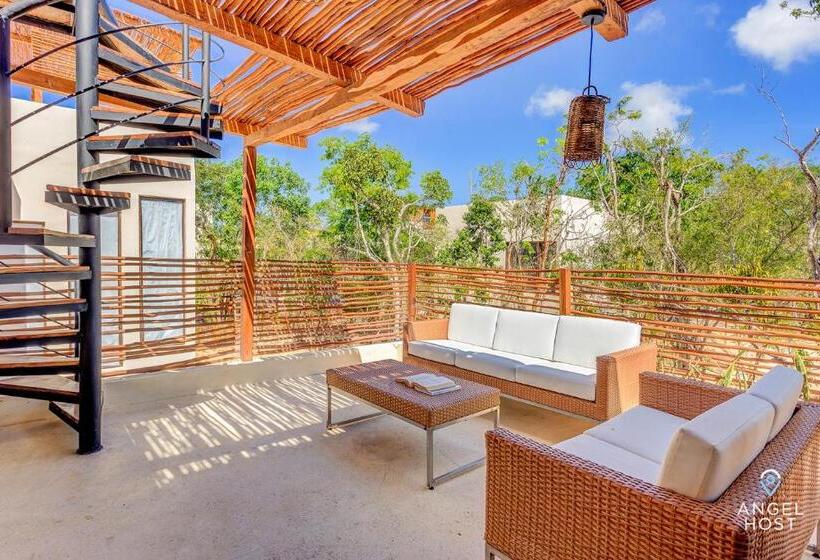 ویلای 1 خوابه با چشمانداز باغ, Nature Luxury Selva Norte