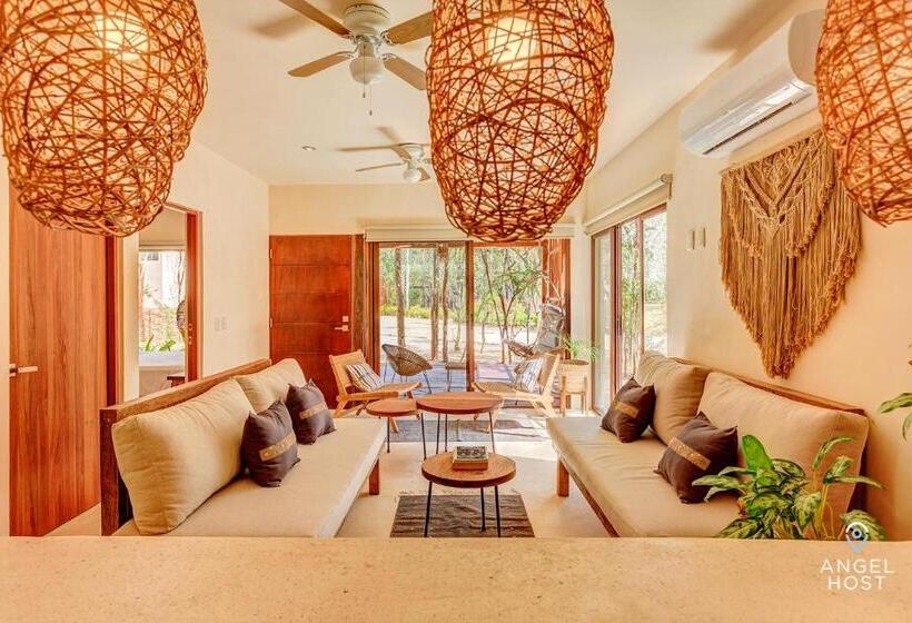 ویلای 1 خوابه با چشمانداز باغ, Nature Luxury Selva Norte