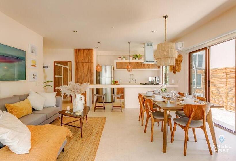 آپارتمان 1 خوابه با چشمانداز استخر, Nature Luxury Selva Norte