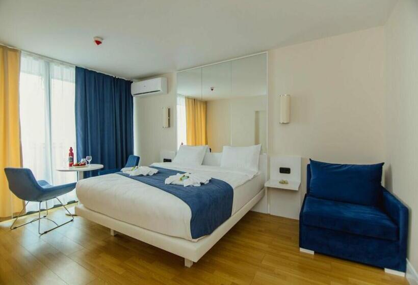 آپارتمان 1 خوابه با چشم‌انداز دریا, Sea View Orbi City