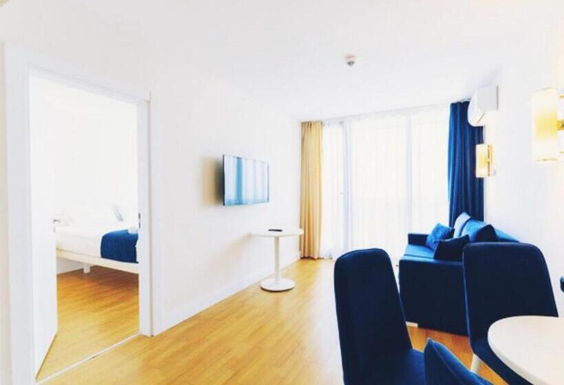 آپارتمان 1 خوابه, Sea View Orbi City