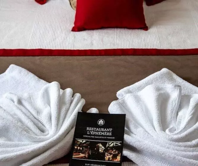 スタンダードシングルルーム, Hôtel Le Relais Alpin