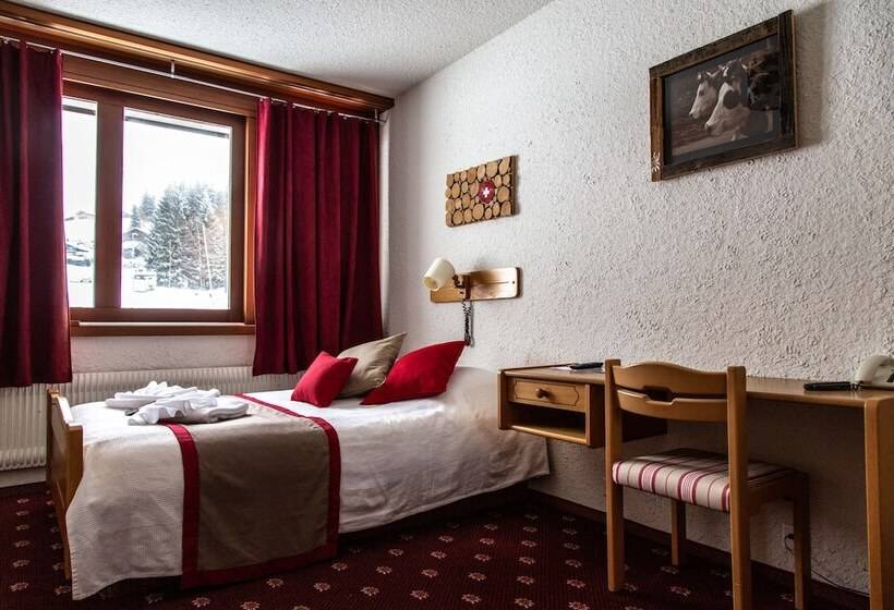 اتاق استاندارد یک نفره, Hôtel Le Relais Alpin