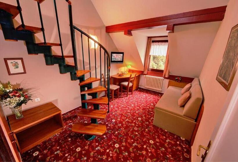 חדר סטנדרט לשלושה, Park Hotel Pruhonice