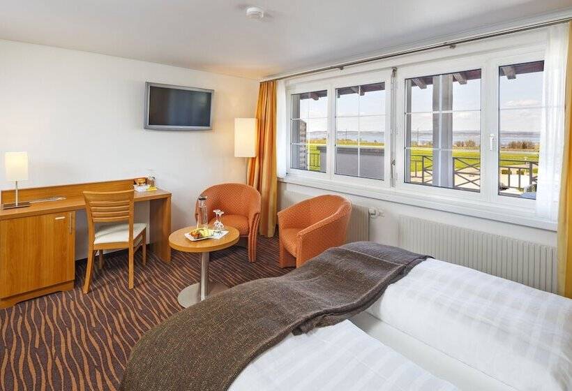 غرفة قياسية مطلّة علي البحيرة, Seemöwe Swiss Quality