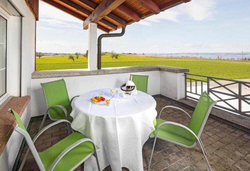 غرفة ديلوكس مطلة على البحيرة, Seemöwe Swiss Quality