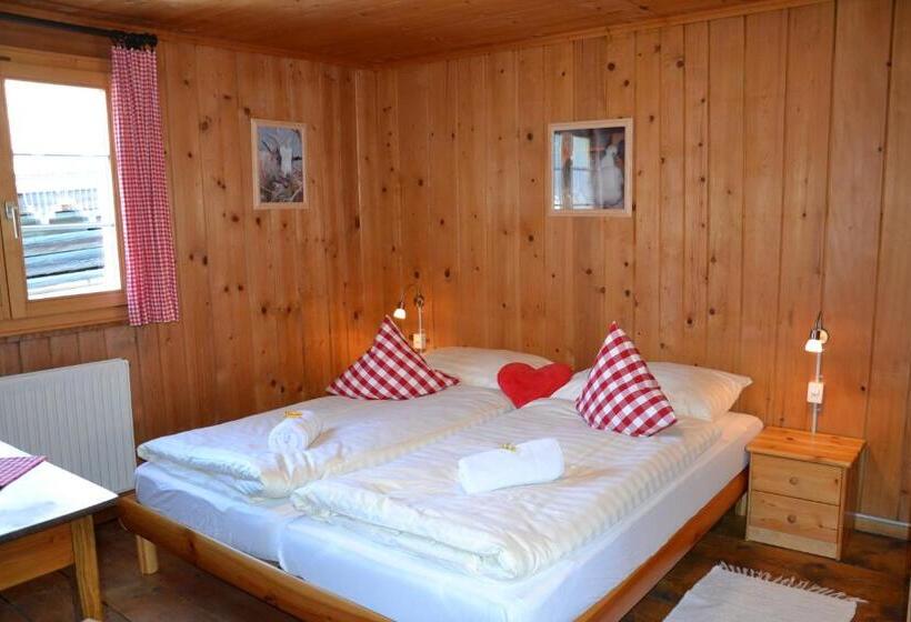 带共用浴室的标准房间, Gasthaus Alpina