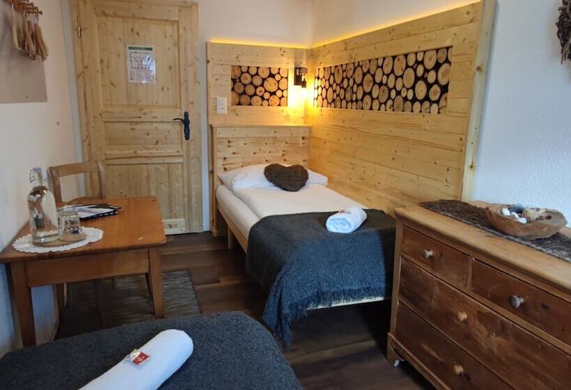 غرفة قياسية فردية حمام مشترك, Gasthaus Alpina