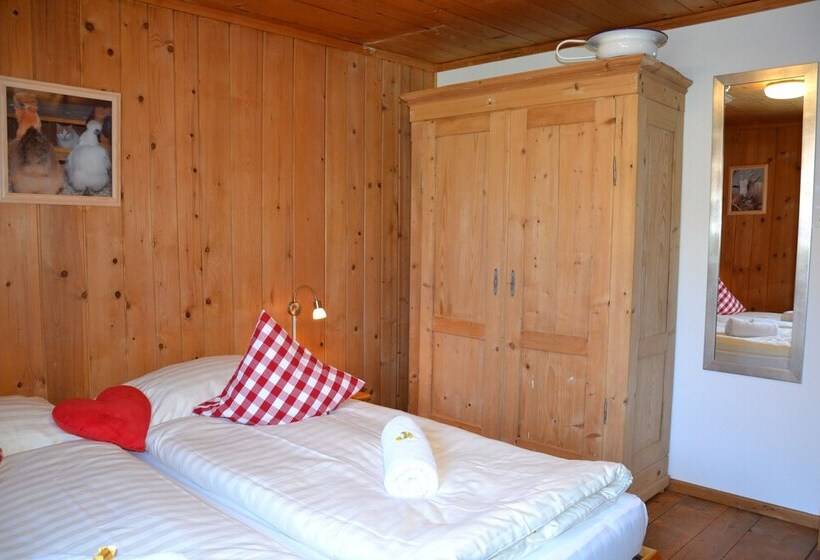 غرفة قياسية حمام مشترك, Gasthaus Alpina