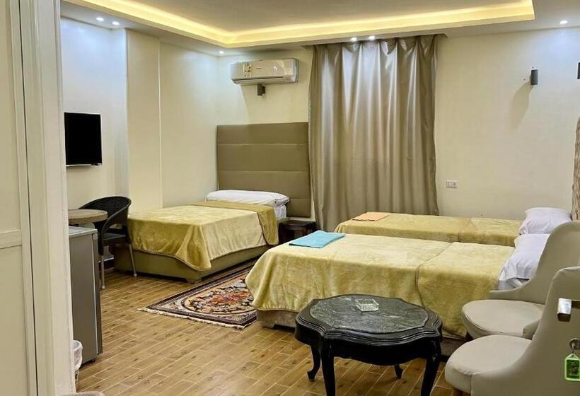 اتاق لوکس سه تخته, Pyramids Gardens Hotel   فندق حدائق الاهرام