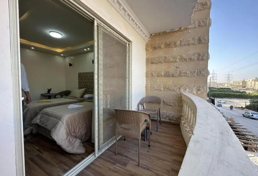 اتاق لوکس با بالکن, Pyramids Gardens Hotel   فندق حدائق الاهرام