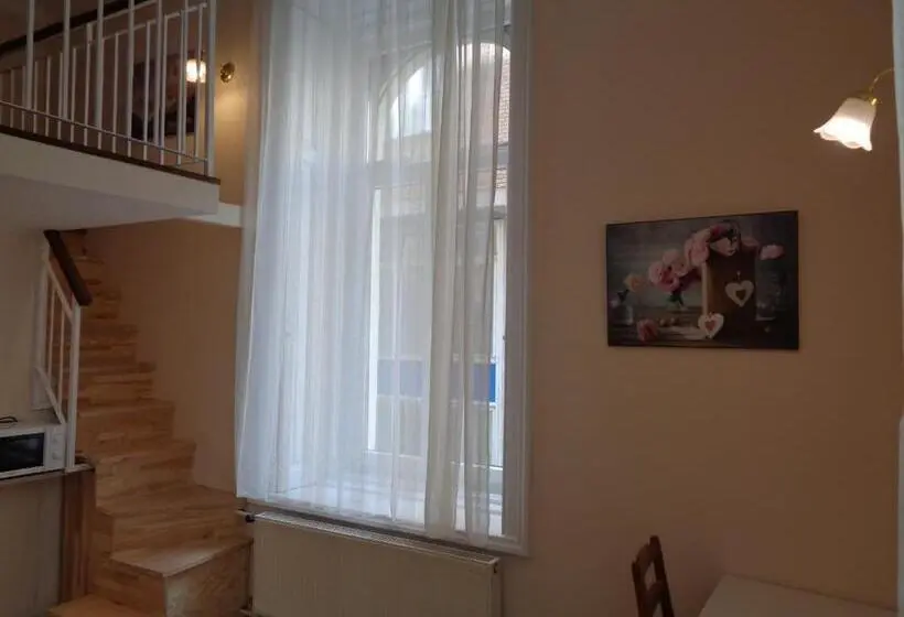 اتاق استاندارد با چشم‌انداز شهر, Loft House Budapest