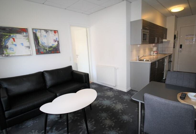 침실 1개 발코니 아파트, Aparthotel Faber