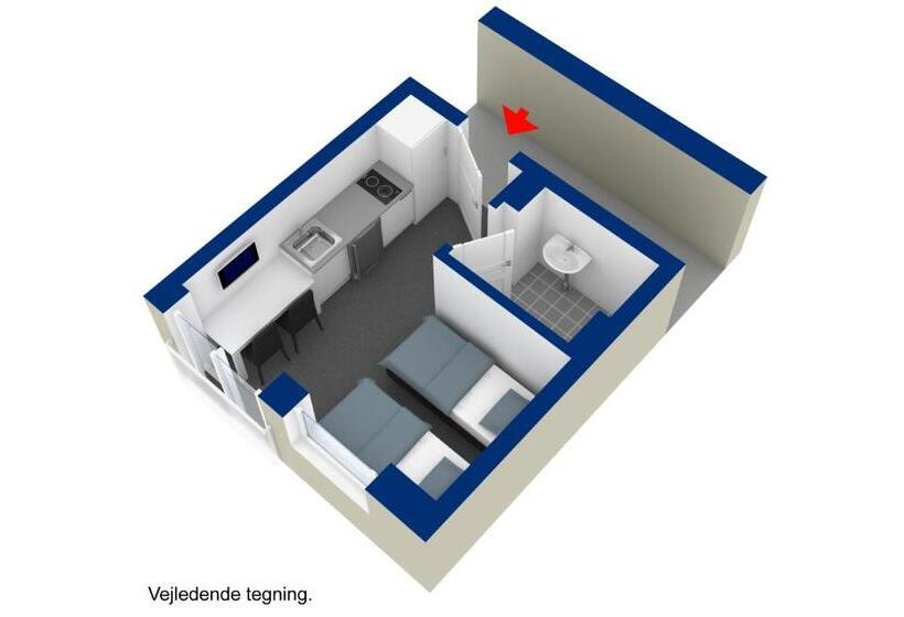 スタンダードルーム, Aparthotel Faber