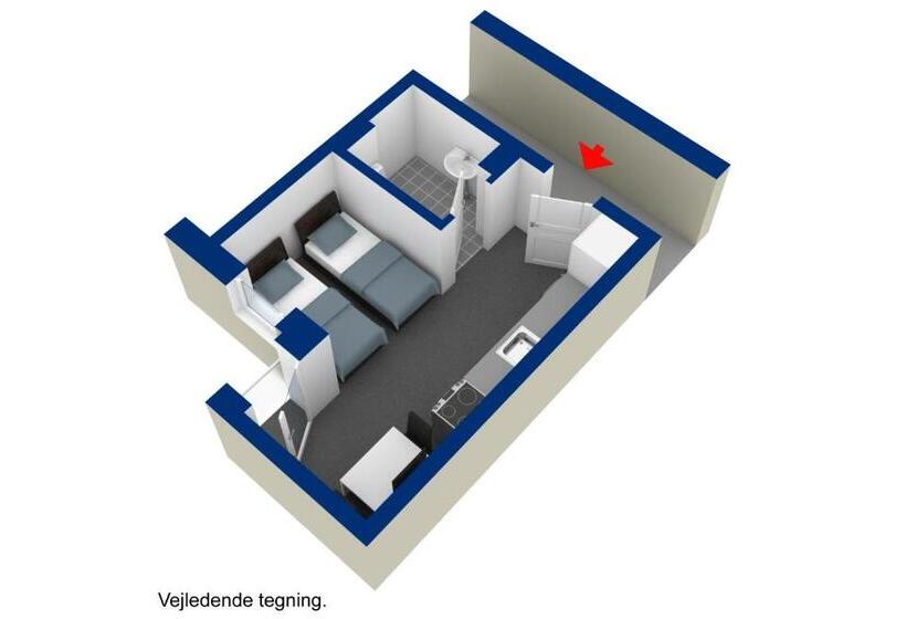 スタンダードスタジオ, Aparthotel Faber