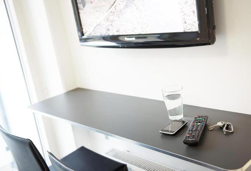 带大床的标准间, Aparthotel Faber