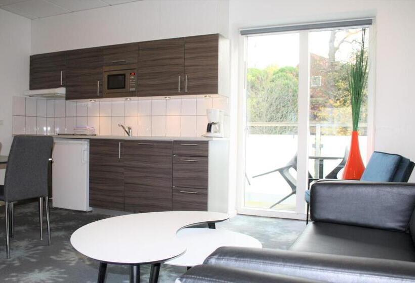 带阳台两卧公寓, Aparthotel Faber