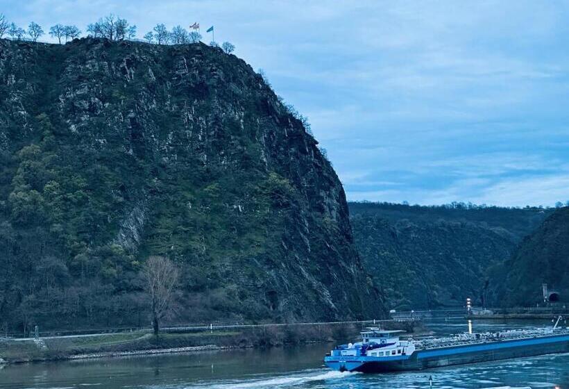 חדר סטנדרט עם נוף, Cafe Restaurant Loreleyblick