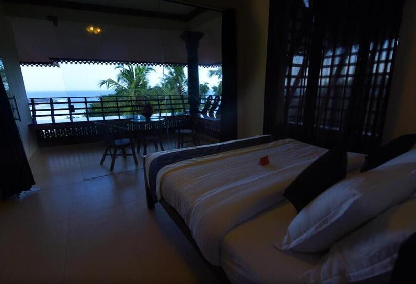 غرفة ديلوكس مزودة بشرفة, Kovalam Beach