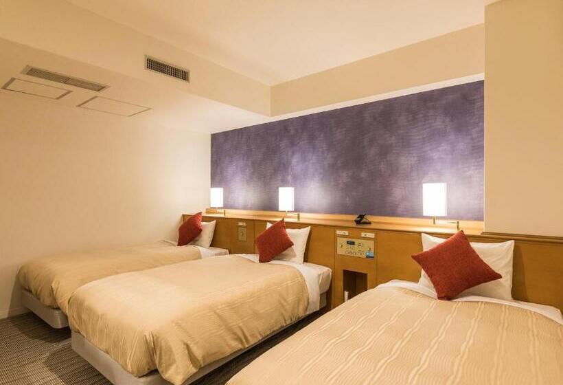 Номер Стандарт Трехместный, Nishitetsu Inn Fukuoka