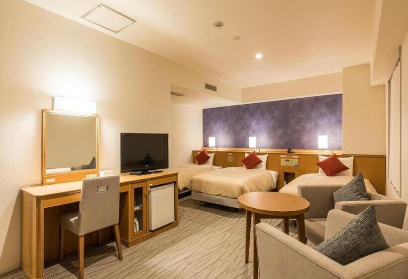 Номер Стандарт Трехместный, Nishitetsu Inn Fukuoka