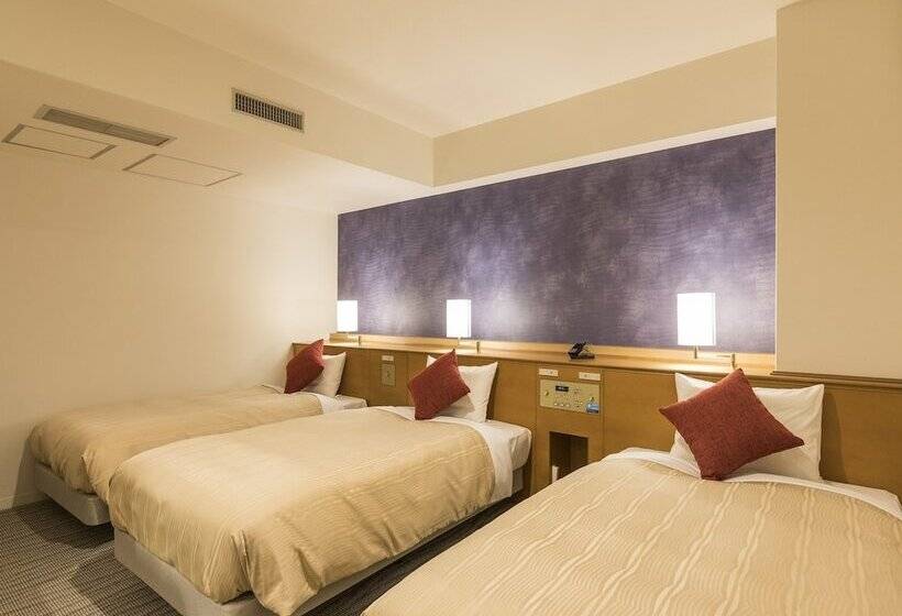 Номер Стандарт Трехместный, Nishitetsu Inn Fukuoka