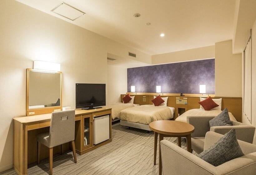 Номер Стандарт Трехместный, Nishitetsu Inn Fukuoka