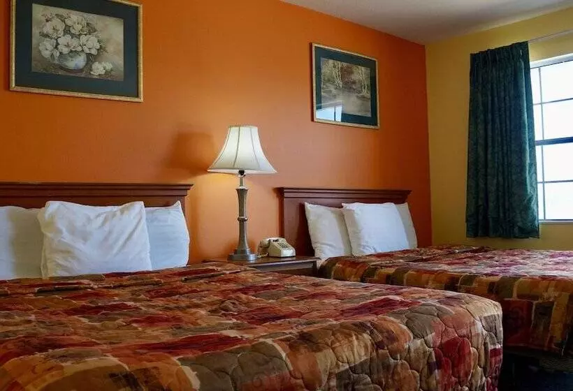 ２ダブルベッドのスタンダードルーム, American Inn Of Kinder