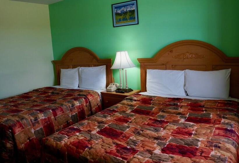 스탠다드 룸 더블 침대 2개, American Inn Of Kinder
