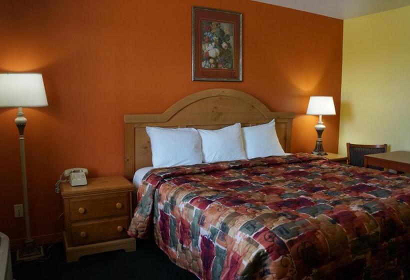 스탠다드 룸 킹사이즈 침대, American Inn Of Kinder