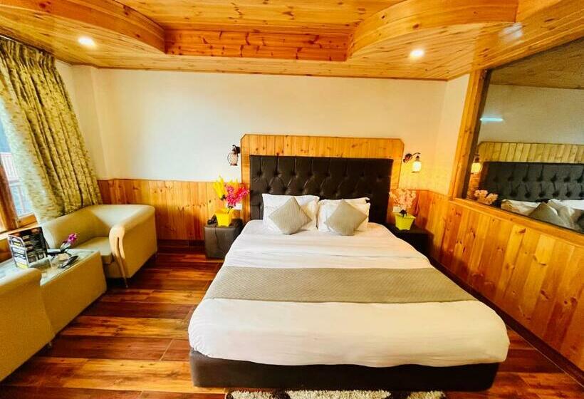 带大床的标准间, Himalyan River Resort A Riverside Resort