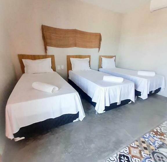 스탠다드 트리플 룸, Pousada Ventos Do Norte