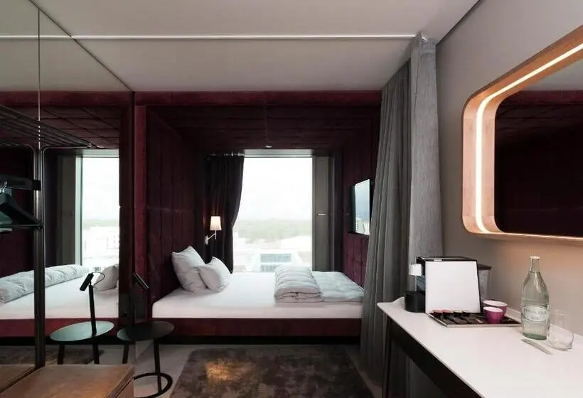 اتاق استاندارد با چشم‌انداز, B Mine Hotel Frankfurt Airport