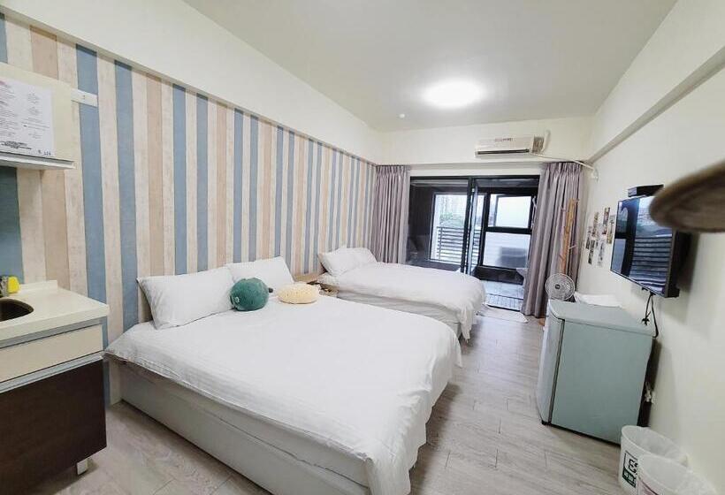 اتاق استاندارد با چشم‌انداز, 元本山湯宿 山明水秀 宜蘭縣旅館210號